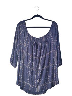 Maurices Off Shoulder Peasant Blouse